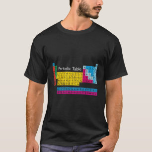Camiseta Tabla Periódica Retro De Elementos Hoodie