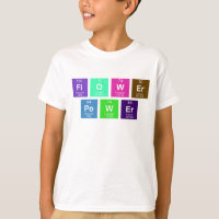 Tabla química periódica de elementos: FlOWEr PoWEr