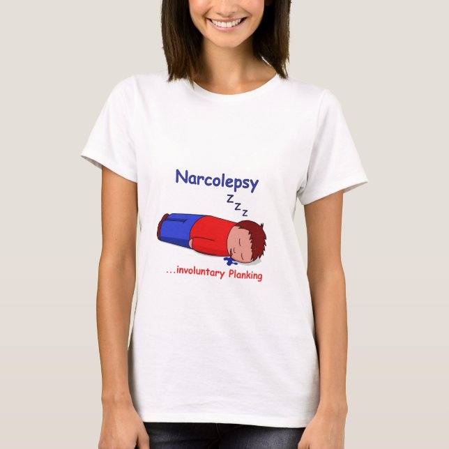 Camiseta Tablaje involuntario del Narcolepsy… (Anverso)