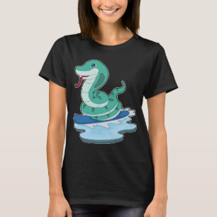 Camiseta Tablas de nieve serpiente deportes de invierno