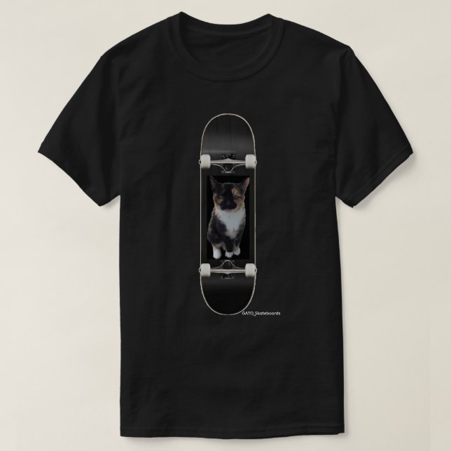 Camiseta Tablas de skate GATO (Diseño del anverso)