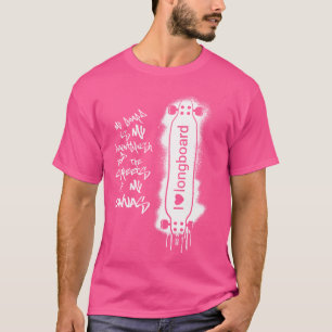 Camiseta Tablas de skate Skate Skater Patinaje Rodillo Tabl
