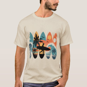 Camiseta Tablas de surf