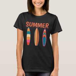 Camiseta Tablas de surf de verano