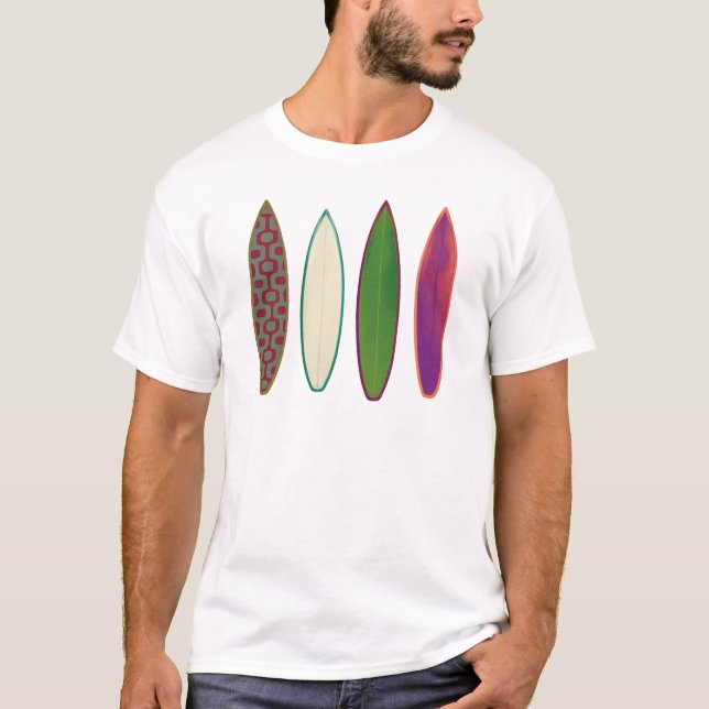 Camiseta tablas de surf ~ estilo surf (Anverso)