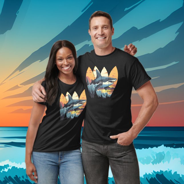 Camiseta Tablas de surf Great White Shark (Subido por el creador)