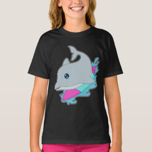 Camiseta Tablas de surf para surfistas delfines