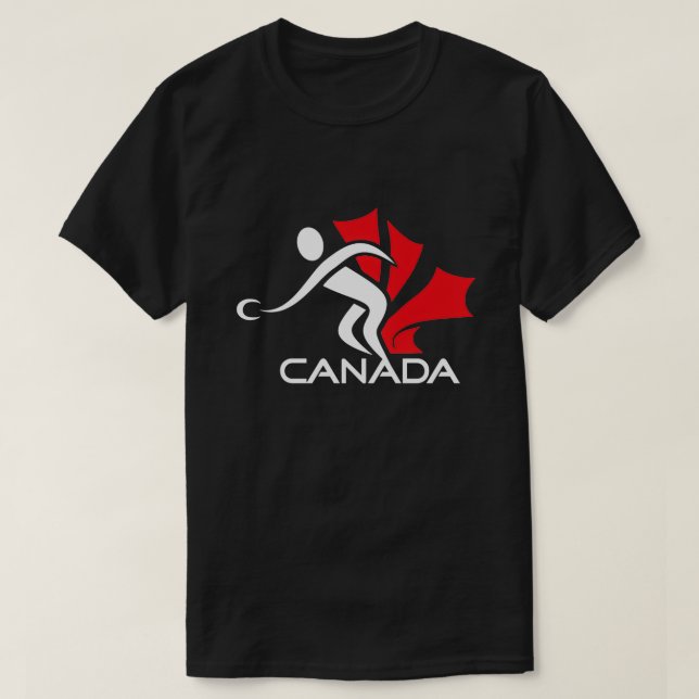 CAMISETA TABLE TENNIS CANADÁ LOGO (Diseño del anverso)