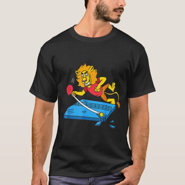 Camiseta Table Tennis Lion Ng Ng Lion Outfit Table Tennis  (Anverso)