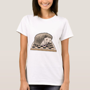 Camiseta Tablero de ajedrez de erizo Juego de mesa
