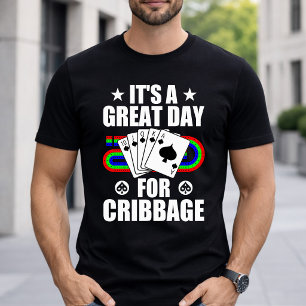 Camiseta Tablero De Cribbage Para Jugador De Juego De Carta