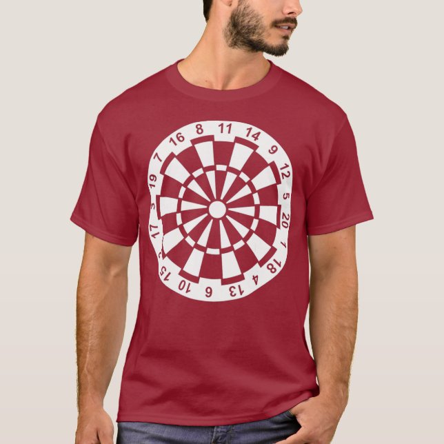Camiseta Tablero de dardos (Anverso)
