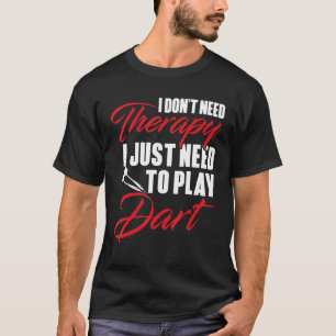 Camiseta Tablero de Dardos Antiguo Campeón de Dardos de Pub