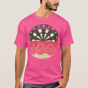 Camiseta Tablero de dardos vintage antiguo
