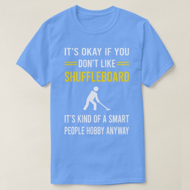 Camiseta Tablero de hobby de personas inteligentes (Diseño del anverso)