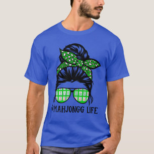 Camiseta Tablero de juego chino para mujeres con peinados d