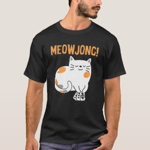 Camiseta Tablero de juego de gato Mahjong Mah-Jongg China S