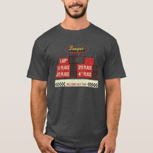 Camiseta Tablero de puntuación abandonado de Saugus Speedwa