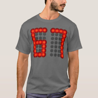 Camiseta Tablero de puntuación Si Seven 6 7 Meme Gen Alpha