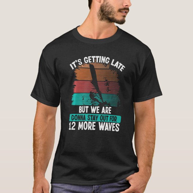 Camiseta Tablero de windsurf 12 olas más Viento Windsurfist (Anverso)