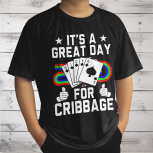 Camiseta Tablero Divertido De Cribbage Para Jugador De Cart