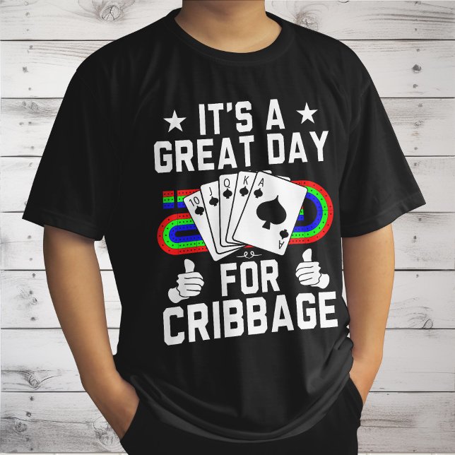 Camiseta Tablero Divertido De Cribbage Para Jugador De Cart (Subido por el creador)