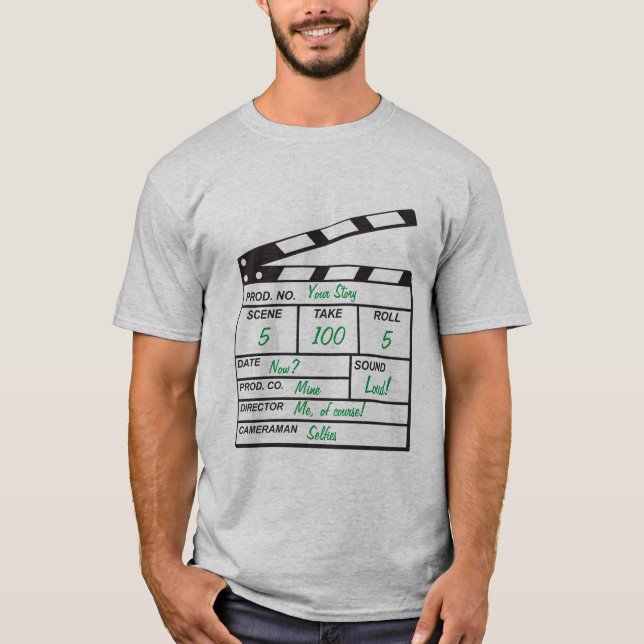 Camiseta Tablilla personalizada (Anverso)