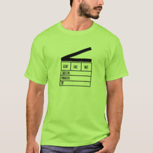Camiseta Tablilla T.Shirt verde claro básico del productor
