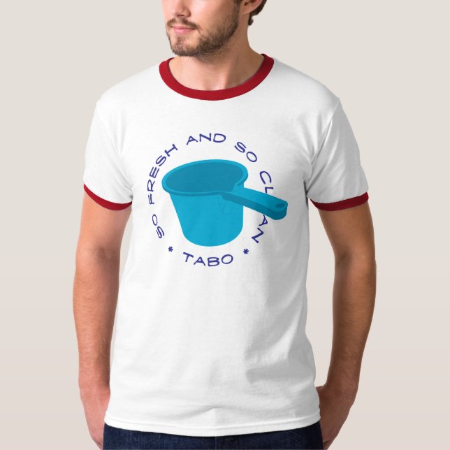 Camiseta Tabo/tan fresco y tan limpio (Anverso)