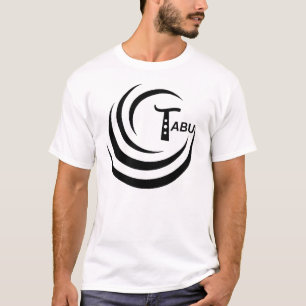 Camiseta Tabú para hombre ninguna parte posterior del