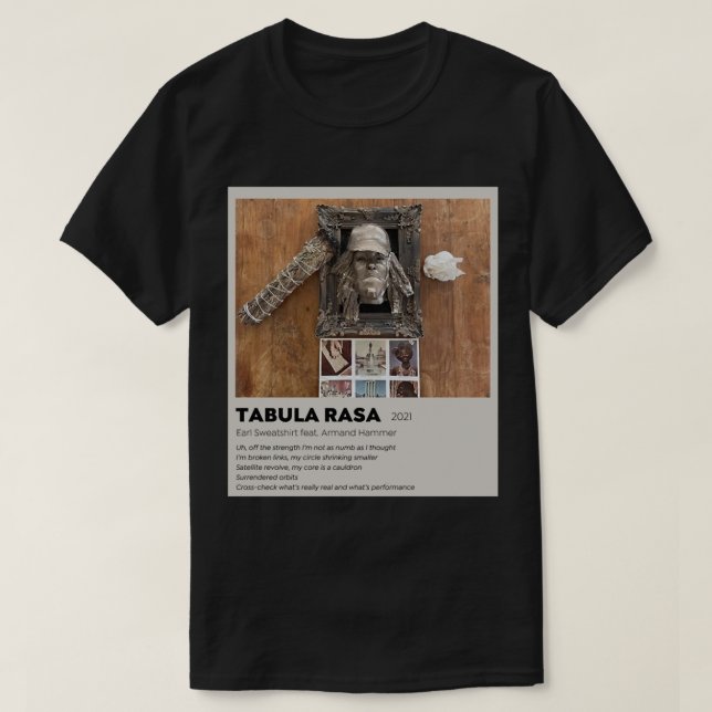 Camiseta Tabula Rasa de Earl Sweatshirt Classic T-Shirt (Diseño del anverso)