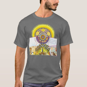 Camiseta TABULA SMARAGDINA HERMETIS La Comprimido Esmeralda