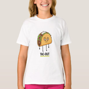 Camiseta Tac-Out Estado de Ánimo – Chiste de Taco Agotado D