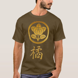 Camiseta Tachibana Kamon con Tachibana Kanji