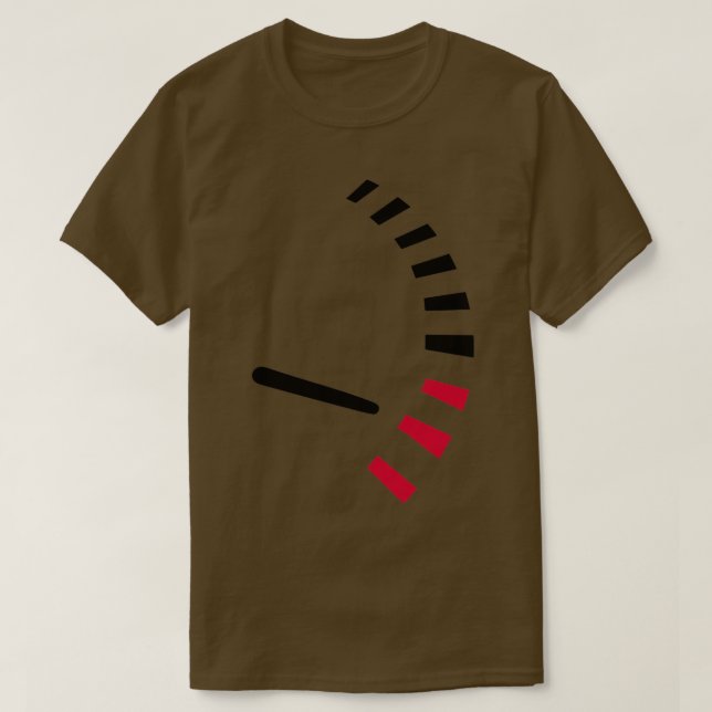 Camiseta tacho de velocidad de Carreras (Diseño del anverso)