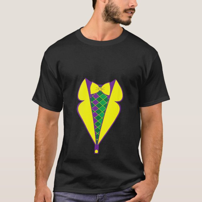 Camiseta Tachos inspirados en el Tuxedo del disfraz de gras (Anverso)