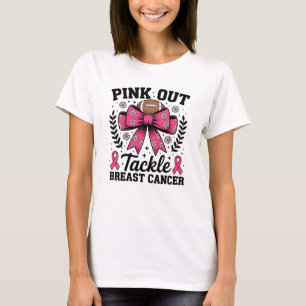 Camiseta Tackle el cáncer de mama con Pink out