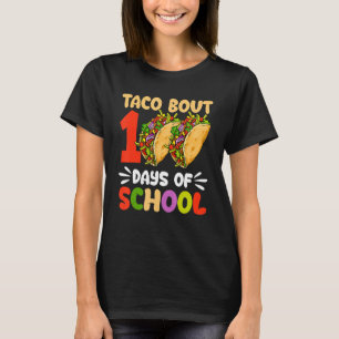 Camiseta Taco, 100 días de clases Ki