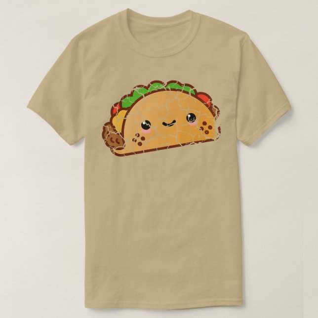Camiseta Taco alimentario con problemas (Diseño del anverso)
