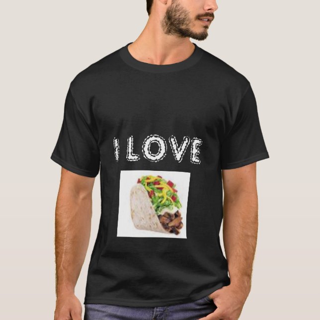 Camiseta taco, AMO (Anverso)