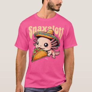 Camiseta Taco Axolotl Come Tacos Amante Snaxalotl Lindo Mex