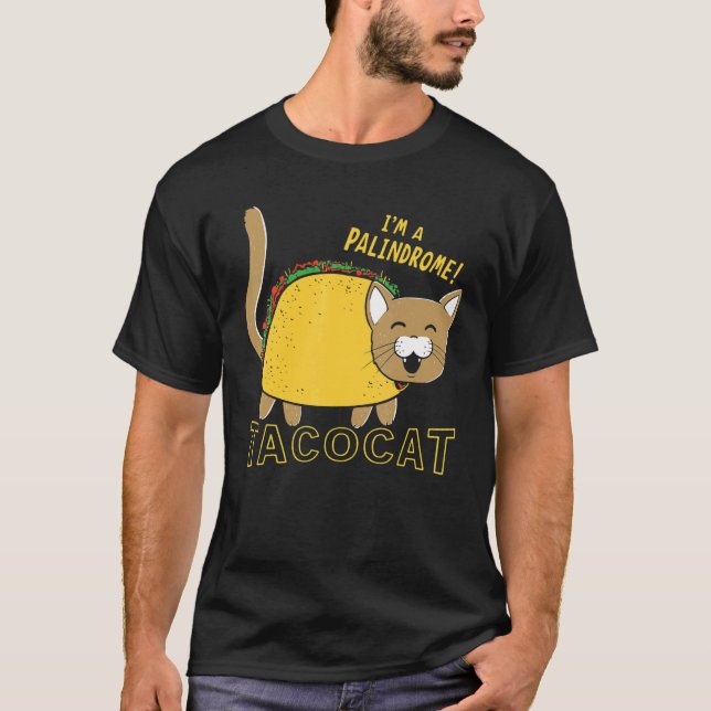 Camiseta Taco Ca Chica de niños con tacocat hacia atrás (Anverso)