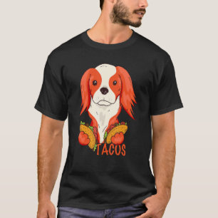 Camiseta Taco cachorra un perro de caballería con un poco d