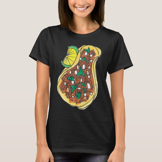 Camiseta Taco callejero (Anverso)
