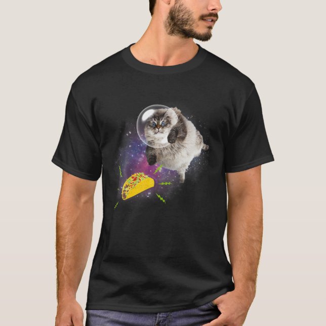 Camiseta Taco Cat , Mens Taco , Mens Taco , Cat (Anverso)