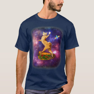 Camiseta Taco Cats Space -Astral Cosmic Design Astronaut Fu
