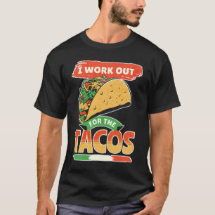 Camiseta Taco Cinco De Mayo Se Trabaja Para Los Tacos