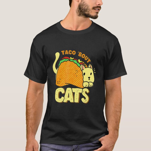 Camiseta Taco de gato pun (Anverso)