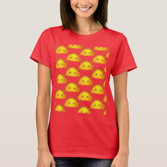 Camiseta Taco de la cáscara dura de la carne subterránea me (Anverso)