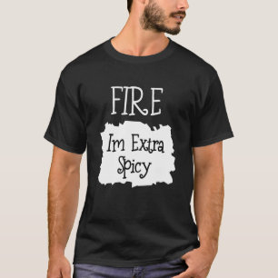 Camiseta Taco de paquete caliente de fuego soy Halloween ex
